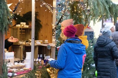 Advent market in Zell am See