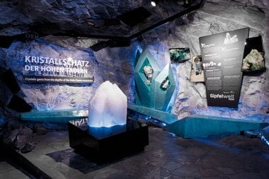Kristalle beim Besuch des Kitzsteinhorns | © Kitzsteinhorn 