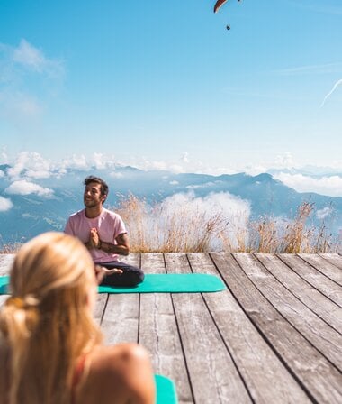 Yoga retreat on the Schmittenhöhe | © Johannes Radlwimmer 