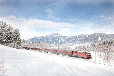 With the ÖBB on a winter holiday | © ÖBB, Harald Eisenberger