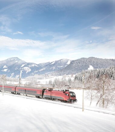 With the ÖBB on a winter holiday | © ÖBB, Harald Eisenberger