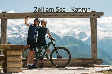  Deserved view over Zell am See-Kaprun | © Johannes Radlwimmer