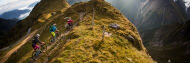 Perfect weather for mountain biking | © David Schultheiss