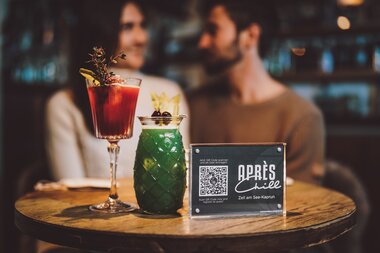 Exclusive drinks at Apres Chill | © EXPA, Jürgen Feichter