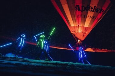 Nacht der Ballone im Rahmen der balloonalps | © EXPA JFK