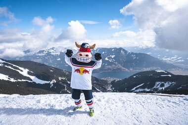 Out and about at the Red Bulls fan ski day | © Johannes Radlwimmer