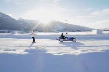On the way on the ice track | © GP ICE RACE, David Papenheim