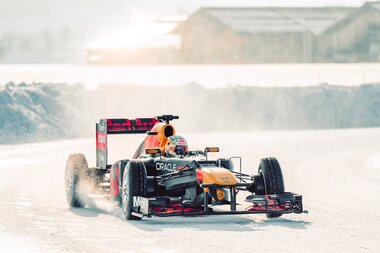 Max Verstappen at GP ICE RACE in Zell am See-Kaprun | © GP ICE RACE, Max Zappolino