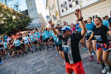 Running competition as part of the IRONMAN 70.3 in SalzburgerLand | © Johannes Radlwimmer