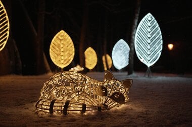Wunderschöne Lichterfiguren bei Lumagica Zell am See | © MediaProductionBK