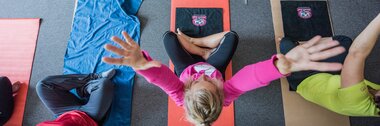 Wellness and yoga at the Women's Trail | © Harald Wisthaler