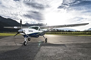 Sightseeing flight with Zell Air | © Sebastian Marko 