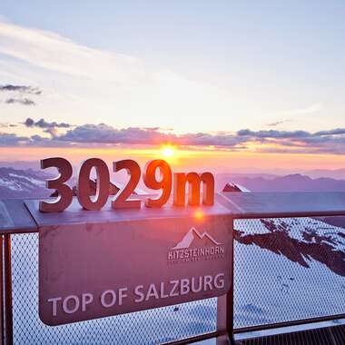 Morning mood at the highest point in Salzburg | © Kitzsteinhorn 