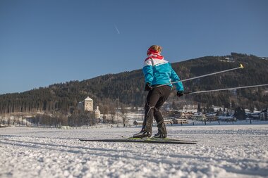 Langlaufen im Winterurlaub | © Sportalpen