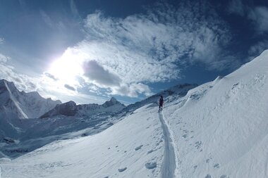 Traumhafte Skitour in Zell am See-Kaprun | © Stephan Obenaus