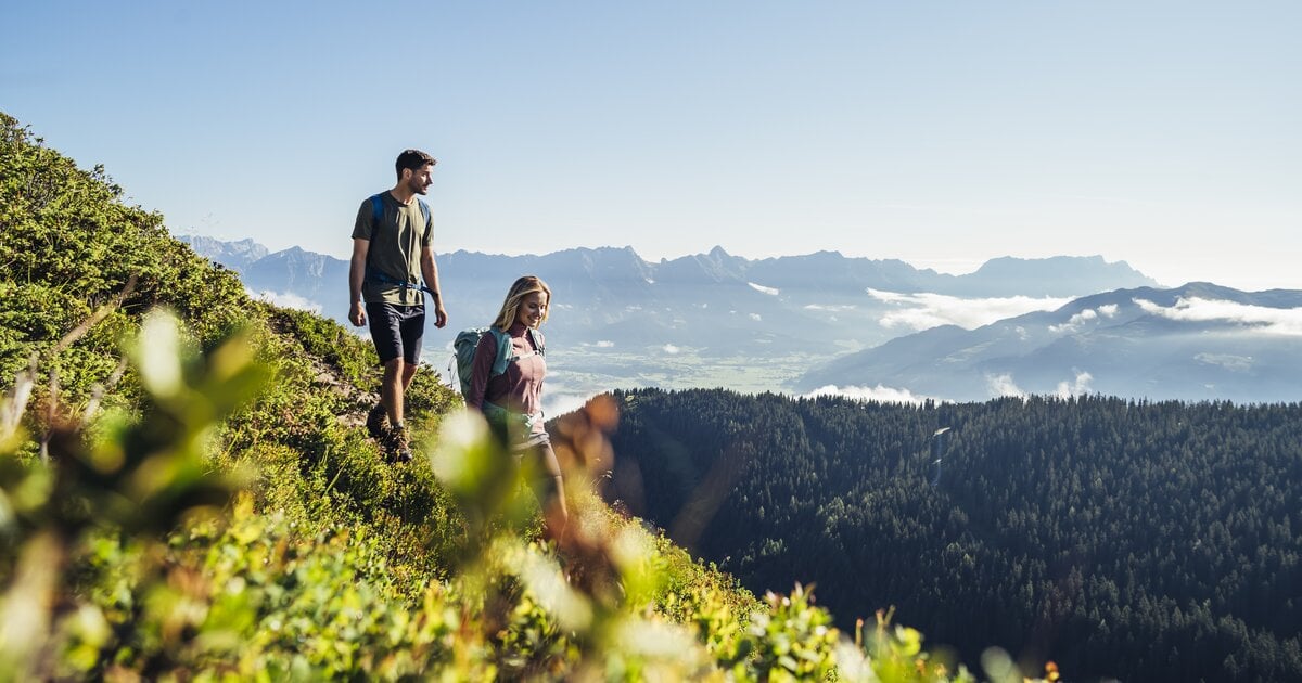 Wandertouren-Karte von Zell am See-Kaprun: Wanderurlaub in Österreich