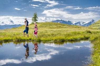 Wanderurlaub mit Familie auf der Schmittenhöhe | © Schmittenhöhe